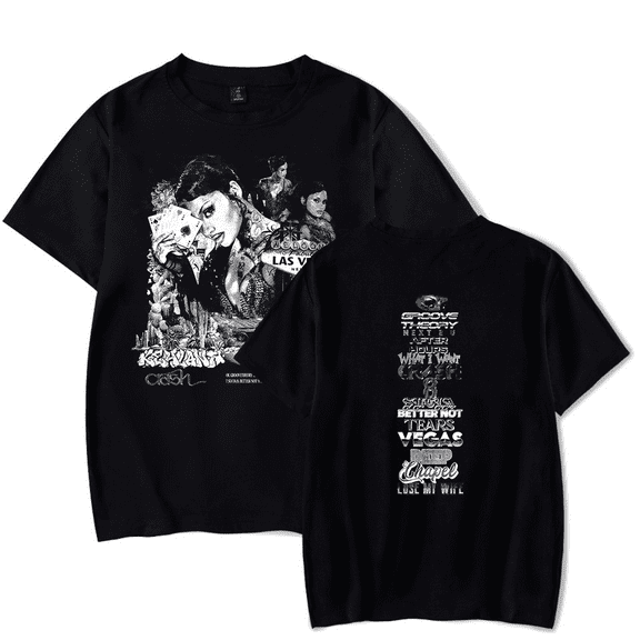 Kehlani Tracklist Merch T-Shirts Tee Summer Women Men Fashion Casual Streetwear Short Sleeve