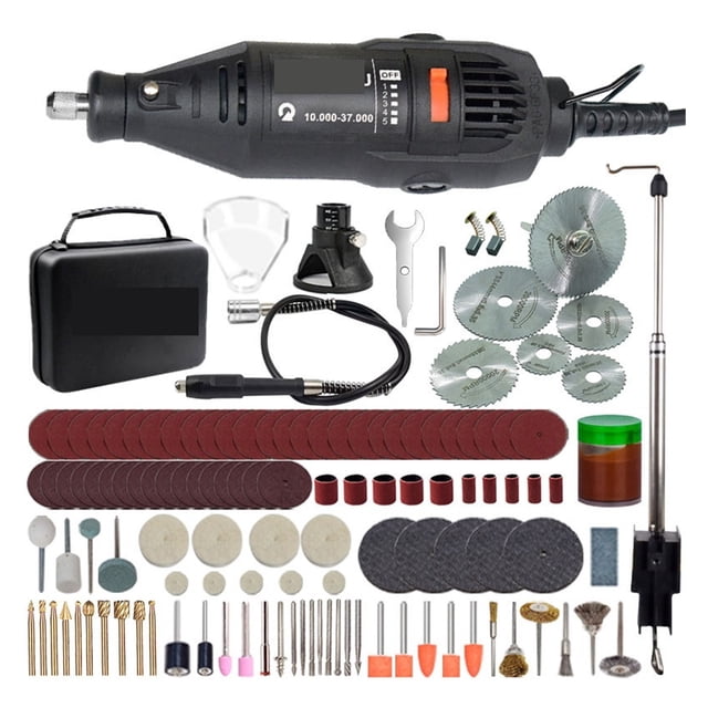 Mini Electric Drill Engraver Rotary Polishing Machine 180W Power Tools Variable Speed Engraving Pen With Accessories ,Compact and Lightweight Portable