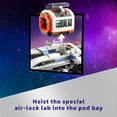 thumbnail image 5 of LEGO City Command Rover and Crane Loader Outer Space Toy Building Set, 4 Astronaut Toy Minifigures, Space Robot, 2 Alien Action Figures, Gift for 7 Year Old Boys, Girls, and Kids, 60432, 5 of 9