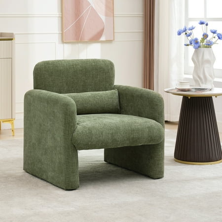 ataucjin modern accent chair chenille product
