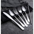 thumbnail image 2 of Silverware Set 20 + 4 Pieces, Stainless Steel Flatware Set, 2 of 7