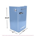 thumbnail image 6 of Frigidaire 3.2 Cu ft Retro Mini Refrigerator with Side Bottle Opener EFR376, Blue, 6 of 9