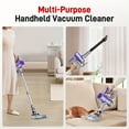 thumbnail image 4 of 45KPa Cordless Stick Vacuum - 45 Min Runtime, 8-in-1 Lightweight, HEPA Filter - Ideal for Carpets, Pet Hair & Hard Floors, 4 of 15