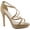 Taupe, variant on Touch Ups Womens Lennox Heeled Sandal 5 Taupe