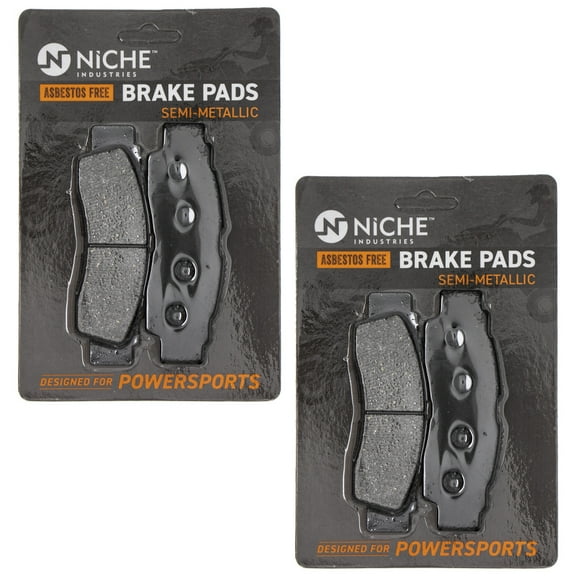 Niche Brake Pad Set Yamaha YXZ1000R Wolverine RMAX 2HC-25805-00 Semi-Metallic 2 Pack 519-KPA2349D