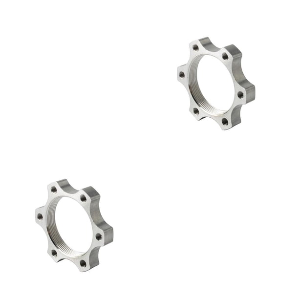 Eigraketly Adaptador de Rotor de freno de disco resistente al agua, ligero, resistente al óxido, resistente a la corrosión, aleación de 44MM 2piezas