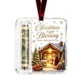thumbnail image 5 of Wallet Christmas Tree Decoration Pendant, 2D Acrylic Money Holder Hanging Ornament, Festive Cash Clip Keepsake For Xmas Tree Holiday Gift, 5 of 5