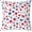 Blue Light Red, variant on Polka Dot Throw Pillow Covers Set of 4,Round Dots Geometric Print Decorative Pillowcase for Couch Sofa,Retro Playful Style Reversible Print Cushion Case,Red Cushion Covers 20X20 Inch