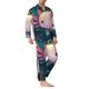 thumbnail image 2 of Fotbe Whimsical Axolotl Fantasy Pijama de Hombre con Estampado de Manga Larga, Conjunto de 2 Piezas, Ropa de Dormir Suave y Cómoda con Bolsillos-Small, 2 of 7