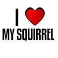 thumbnail image 2 of CafePress - I LOVE MY SQUIRREL Mug - 11 oz Ceramic Mug - Novelty Coffee Tea Cup, 2 of 3