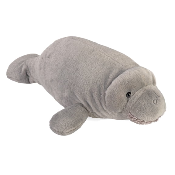 Wild Republic Manatee Plush, Stuffed Animal, Plush Toy, Gifts for Kids, Cuddlekins 17 Inches