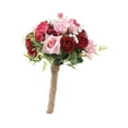 thumbnail image 2 of Rose Bouquet Bride Bouquet Fotografía Props Flores artificiales Centros de mesa florales para decoración de la mesa de comedor Matrimonio, 2 of 8