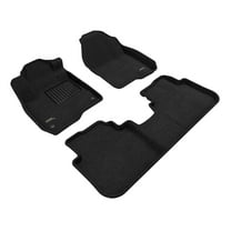 3D Maxpider 2023-2025 Fits Honda CR-V Elegant Black 1st 2nd Row Floor Mat L1HD13204709