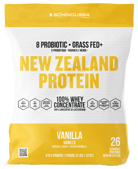 Schinoussa Super Foods NZ Probiotic Whey Concentrate Vanilla