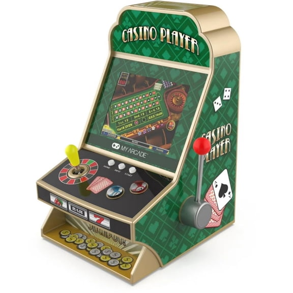Open Box My Arcade - Casino Player Portable Arcade Gaming System