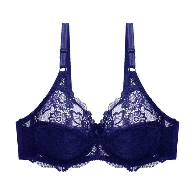 Encaje de mujer con anillo de acero Color sólido Sujetador push up sexy de doble botonadura Fridja nalpqowj32419