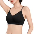 thumbnail image 5 of Wirefree Seamless Bras for Women Crisscross Back Adjustable Straps Gentle Support Everyday Bralette, 5 of 6