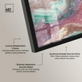 thumbnail image 4 of Pink and Mint Crystal III Shadowbox Print Colorful Abstracts by Art Remedy, Black Frame, 40 x 40, 4 of 7
