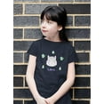 thumbnail image 2 of Adorable Lama Face T-Shirt Juniors -Image by Shutterstock,  x-Large, 2 of 4