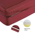 thumbnail image 2 of 2-Pack Patio Chaise Lounge Cushion Water-Resistant Heavy Duty 3" Thickness high-density foam with Washable Cover, 2 of 7