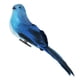 thumbnail image 3 of Figuras de pájaros falsos con plumas, modelo de pájaros con abrazadera, escultura de jardín Azul, 3 of 9