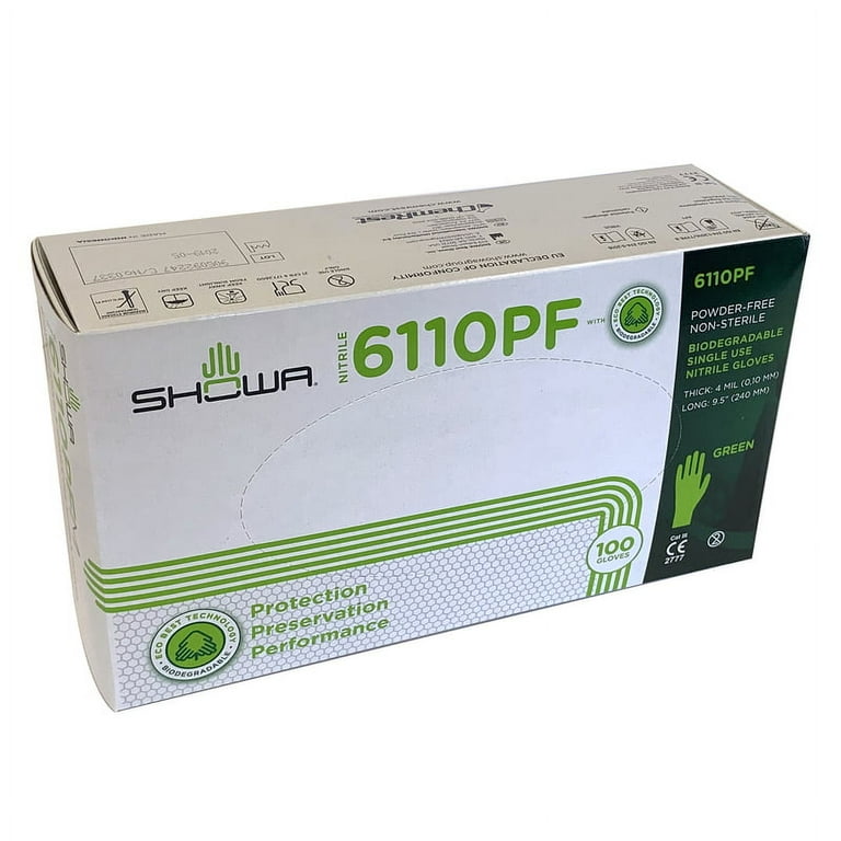 Showa 2024 nitrile gloves
