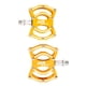 thumbnail image 4 of Pedales para bicicleta BMX 1/2 aluminio naranja naranja M, 4 of 5