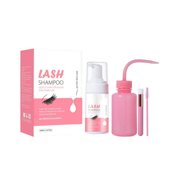 Eyelash Shampoo Lash for Professional Salon Natural Lashes Home Use