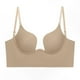 thumbnail image 1 of Seamless Low-Cut Convertible Bra for Women Deep Plunge Push-Up U-Shape Design, 1 of 4