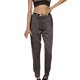 thumbnail image 1 of Gibobby Pantalones de yoga Pantalones Pantalones deportivos mojados Lady Trouser Yoga Pantalones de cintura de alta Pantalones de mujer(Gris,M), 1 of 5