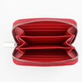 thumbnail image 3 of Cartera corta de piel de vaca de primera capa para mujer, bolso de mano de cuero genuino, cartera corta de piel de vaca para hombre, 3 of 5