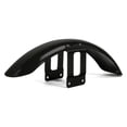 thumbnail image 1 of Vivid Black Front Fender Mudguard Cover For 1970-2022 Harley-Davidson XL1200, 1 of 1