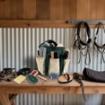 thumbnail image 2 of 13-Piece  Grooming Kit with Wood Brushes and Metal Tools for Daily Stable Care, 2 of 6