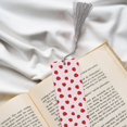 thumbnail image 6 of Kdxio Strawberry Print Metal Tassel Bookmarks,Perfect Gift for Art Lovers and Bookworms Metal Bookmarks for Women, 6 of 8
