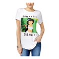 thumbnail image 1 of Camiseta gráfica para mujer Disney Jasmine Romantic Dreamer Color blanco Talla mediana, 1 of 2