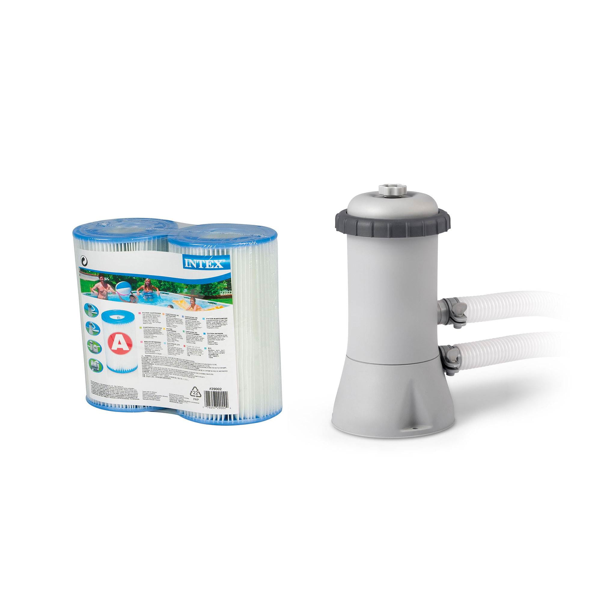 Intex Krystal Clear 530 GPH Pool Cartridge Pump & Filter Replacement