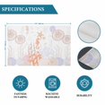 thumbnail image 6 of Coastal Placemats Set of 8, Orange Brown Coral Starfish Jellyfish Seahorse Placemats for Dining Table, Place Mats for Kitchen Tabletop, Waterproof Wipeable Dining Table Mats Set, 6 of 9