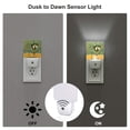 thumbnail image 3 of Fuzoiu Quirky Cartoon 123 Print Dusk to Dawn LED Night Light with Light Sensor, Energy-Efficient Touch-Safe Night Lamp for Home, Office, and Kids' Rooms-EU, 3 of 7
