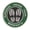 Pine Needle Green, variant on Go Trekking! At Superior Hiking Trail, Minnesota 3.5 Inch Iron Or Sew On Embroidered Fabric Badge Patch Hiking Trails Iconic Series