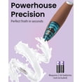 thumbnail image 3 of Milk Frother Handheld - Electric Stirrer and  Protein  Mixer Wand, Easy-to-Use Mini Mixer Wand for Quick Delicious , Coffee Frother Handheld and Coffee Stirrers (Mocha), 3 of 6