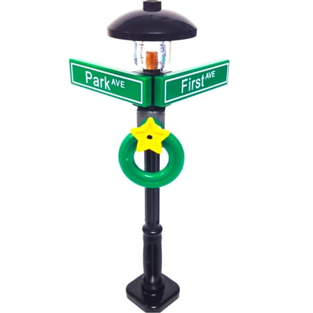 Lamp Post Sign Lego® MinifigurePack: Holiday City/Town Street Sign and Lamp Post