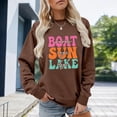 thumbnail image 2 of Women'S Sweatshirt Sweat Shirts Women Long Sleeve Pullover Women Coffee Crewneck Sweatshirts Womens Winter Sweatshirt Casual Wear, 2 of 4