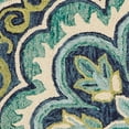thumbnail image 3 of Ox Bay Emily 5' x 7'9" Green Floral Medallion Indoor Area Rug, 3 of 8