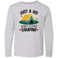 thumbnail image 3 of Inktastic Camping Gift Summer Camp Long Sleeve Youth T-Shirt, 3 of 5