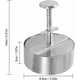 thumbnail image 2 of Burger Press Maker, 304 Stainless Steel Hamburger Patty Maker, Adjustable Non Stick Patty Making molds are Suitable for Beef Burgers, Vegetables and C, 2 of 4