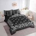 thumbnail image 3 of Castle Fairy Teens Boys Girls Hippie Paisley Twin Bedding Sets 7-Piece,Bohemian Mandala Bedding Comforter Set Microfiber,Southwestern Exotic Style Breathable Sheet Sets,Luxury Bedroom Decor, 3 of 8