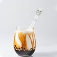 thumbnail image 4 of Halloween Skull Silicone Straw Topper for Cup, Food Grade Silicone Straw Sleeve Cover, Dustproof Straw Cap for Ice Tumblers, Spill-Proof Straw Topper for Travel Coffee Mugs Home Use, F, 4 of 5