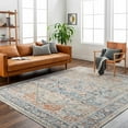 thumbnail image 5 of BoutiqueRugs Elita Traditional Runner Rug - Blue, Peach, Mustard - 2'10" x 8' Runner, 5 of 10
