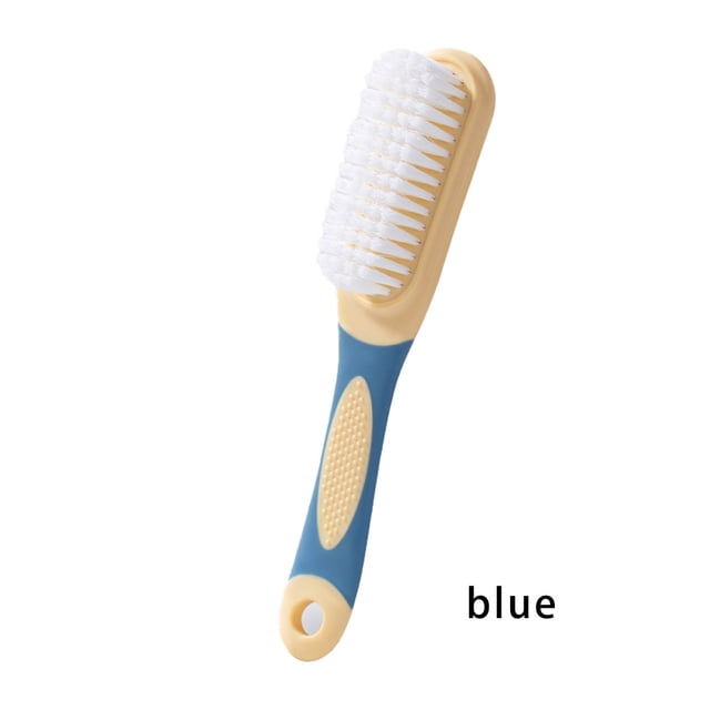Scrubbing Brush Cleaning Multipurpose Shoes Washing Long Handle Practical Brushes Small Practical Tools Accessories Fittings Supplies Blue