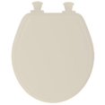 thumbnail image 1 of Bemis 48E2 006 Siège de Toilette en Bois Rond en Os, 1 of 1